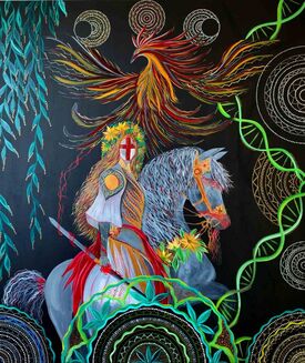 Svetlana Smolych, ‘Defender of Ukraine’, 2023