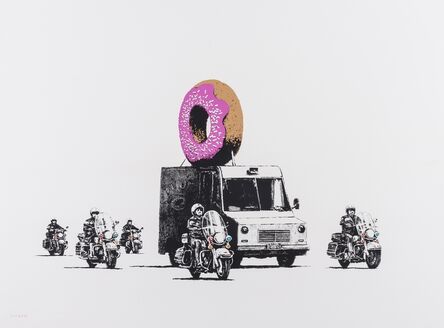 Banksy, ‘Donuts (Strawberry) (Signed)’, 2009
