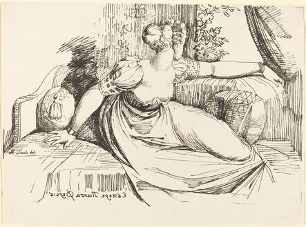 Henry Fuseli, ‘A Woman Sitting by the Window’, 1802