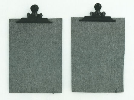 Joseph Beuys, ‘Ohne Titel (Doppelobjekt) / Untitled (Double Object)’, 1979