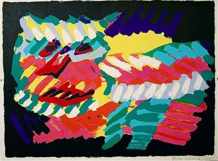 Karel Appel, ‘Pink Cat’, 1980