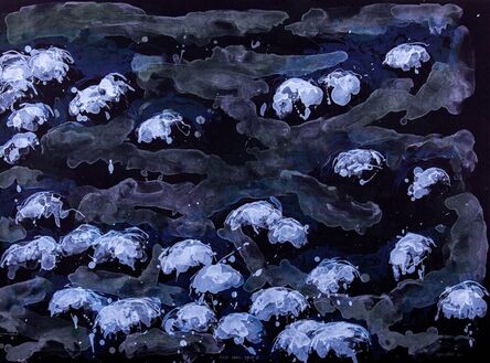 Theodore Waddell, ‘Osage Sheep State II’, 1994