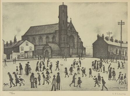 Laurence Stephen Lowry, ‘St Mary's Beswick’