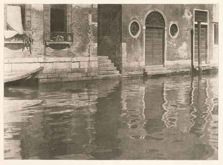 Alfred Stieglitz, ‘Reflections, Venice’, 1897