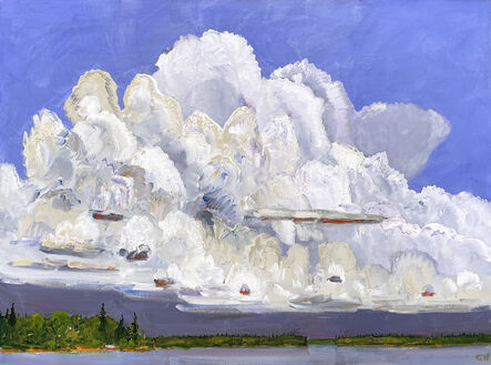 Gregory Hardy, ‘Cumulus Build Up ’, 2022