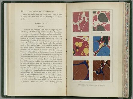 Charles W. Woolnough, ‘The Whole Art of Marbling as Applied to Paper, Book Edges, etc.’, 1881