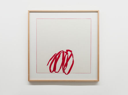 Jill Baroff, ‘Floating Line Drawing: Red Roll’, 2011