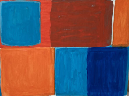 Janet Sawyer, ‘Color Immersion orange and blue’, 2020