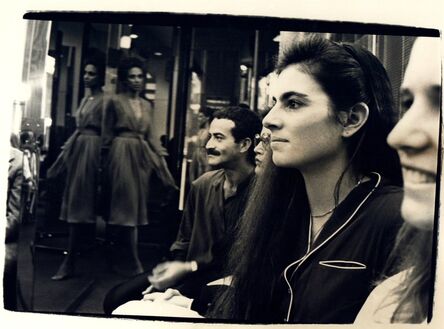 Andy Warhol, ‘Victor Hugo, Mary Richardson, and a Woman at Halston Fashion Show’, 1979