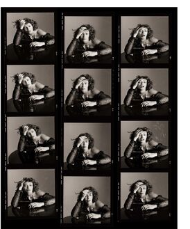 Matthew Rolston, ‘Kelly LeBrock as Sloth, Contact Sheet, Los Angeles’, 1985