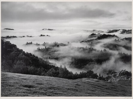 Ansel Adams, ‘Clearing Storm, Sonoma County Hills, California’, 1951