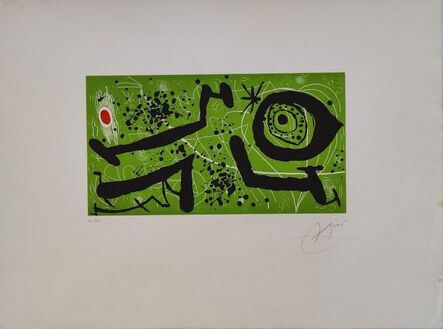 Joan Miró, ‘Picasso i Els Reventos’, 1973