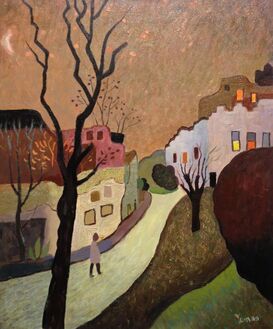 Yuman Zeng, ‘The pink house in Camden’, 2013