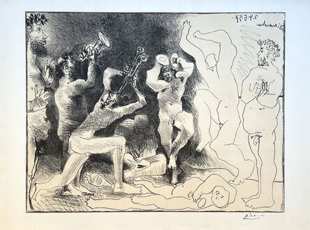Pablo Picasso, ‘La danse des faunes’, 1957