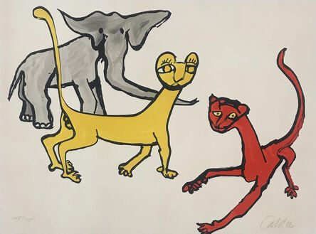 Alexander Calder, ‘Our Unfinished Revolution: Animals’, 1975-1976