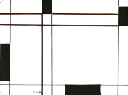 Montez Magno, ‘Série Mondrian's Variations’, 1994