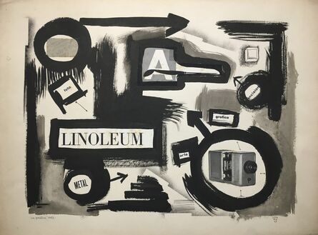 Jorge Lezama, ‘La grafica’, 1963
