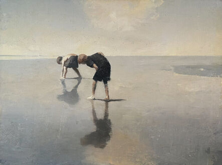 Gary Ruddell, ‘Two Boys on the Beach’, 2020