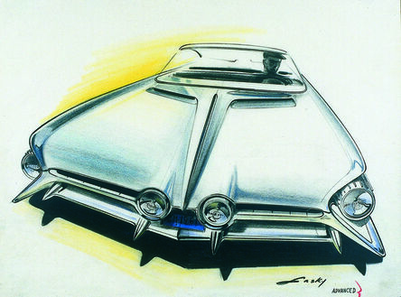 Donald Lasky, ‘Pontiac Front End Proposal: Model Year ’, 1961