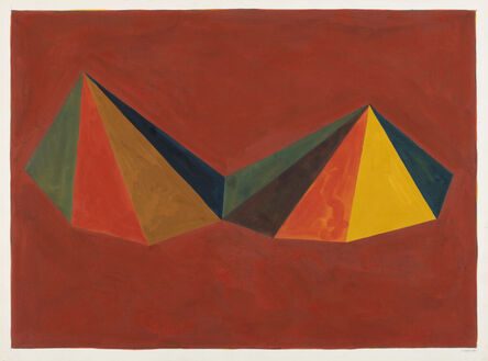 Sol LeWitt, ‘Double Pyramid’, 1986