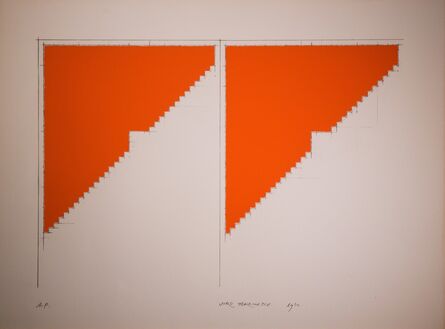 Jiro Takamatsu, ‘Two Dimensions in Two Dimensions (Heimenjo no Heimen)’, 1970
