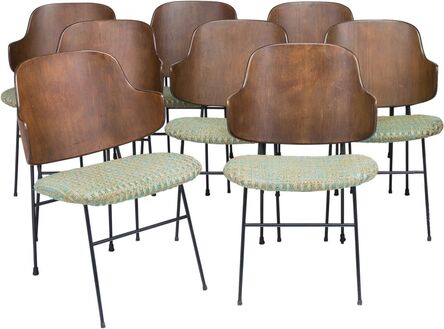 Ib Kofod-Larsen, ‘Eight Penguin Chairs’, circa 1952