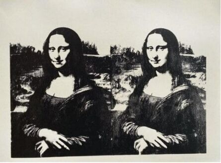 Andy Warhol, ‘Mona Lisa Double Black on Vellum’, 1970-2020