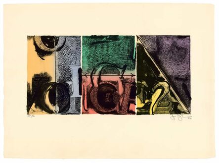 Jasper Johns, ‘Voice 2’, 1982