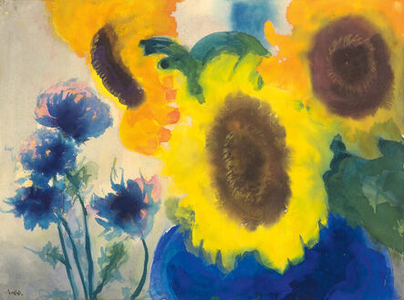Emil Nolde, ‘Sunflowers’, 1930/1935
