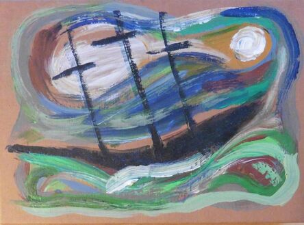 Billy Childish, ‘Untitled (Sailing Away)’, 2002