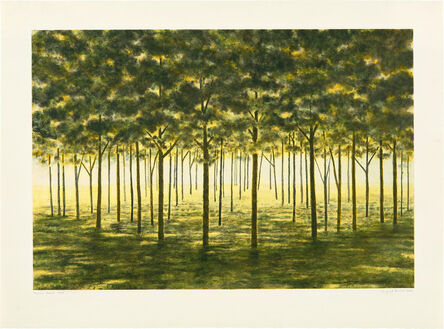 April Gornik, ‘Mirror Forest’, 2001