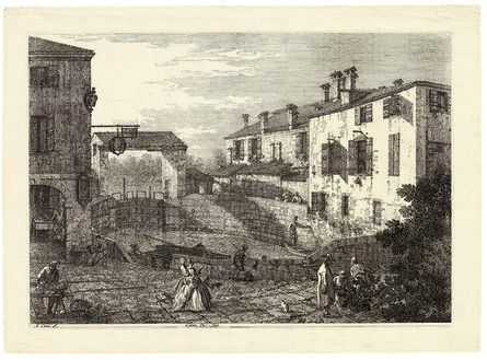 Canaletto, ‘Le Porte del Dolo’, ca. 1740