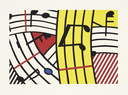 Roy Lichtenstein, ‘Composition IV (C. 293)’, 1995