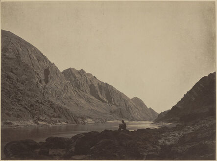 Timothy H. O'Sullivan, ‘Iceberg Canyon, Colorado River, Looking Above’, 1871