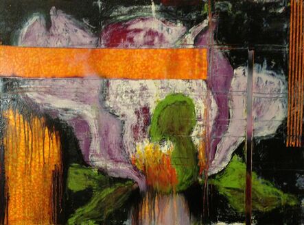 Aaron Fink, ‘Magnolia (Orange Ground)’, 2011