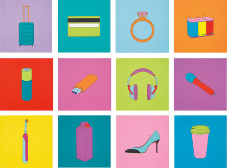 Michael Craig-Martin, ‘Objects Of Our Time’, 2014