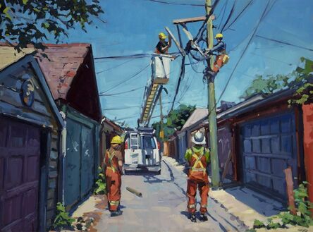Brian Harvey, ‘The Utility Workers’, 2019