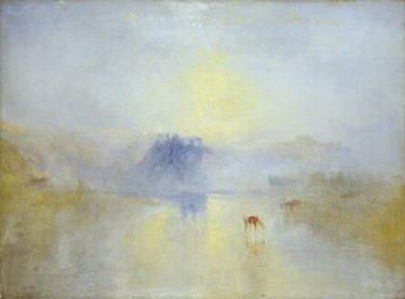 J. M. W. Turner, ‘Norham Castle, Sunrise’, circa 1845