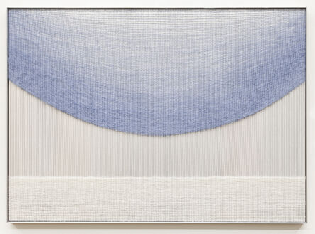 Mimi Jung, ‘Pale Blue Ellipse and White Rectangle’, 2019