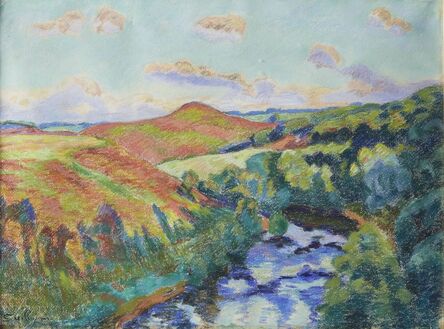 Armand Guillaumin, ‘‘Le Puy Barriou, Paysage de la Creuse, Aout, 1916'’