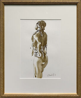 Steve Mumford, ‘Nude with Dreads’, 2019