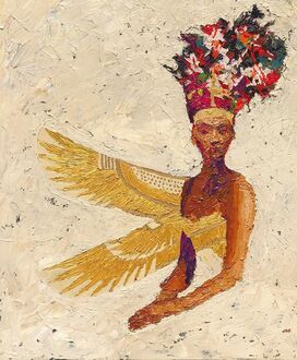 Hossam Dirar, ‘The Golden Queen Nr. 8’, 2018