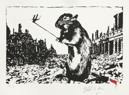 Blek le Rat, ‘Rat - After The Apocalypse’, 2017