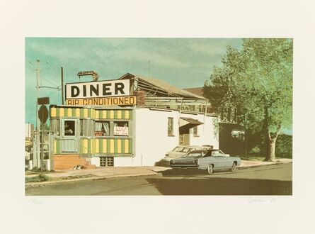 John Baeder, ‘Royal Diner’, 1980