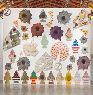 Nate Lowman: I Wanted to be an Artist but all I got was this Lousy Career, installation view