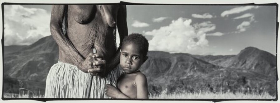 Milique and Yasmina (Noragara, Irian Jaya), from the series 'Enduring Spirit,'