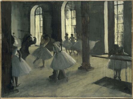 Edgar Degas, ‘La Répétition au foyer de la danse’, ca. 1870-1872