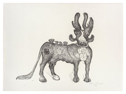 Leonora Carrington, ‘Cactus Cow’, 1974
