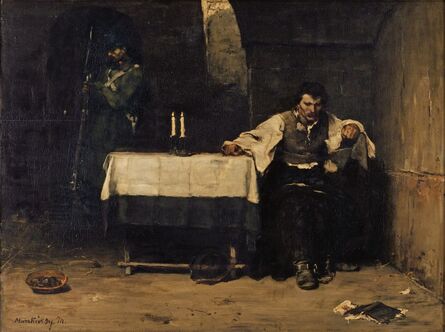 Mihály Munkácsy, ‘The Condemned’, 1869-1872