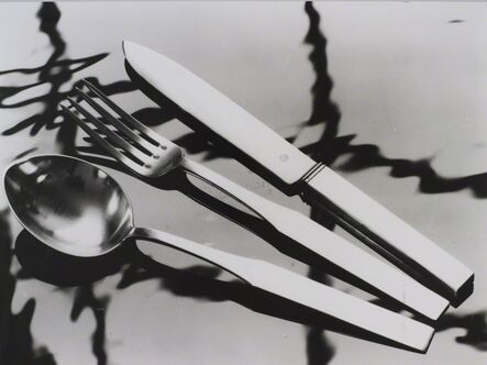 Adolf Lazi, ‘Silver cutlery’, 1932